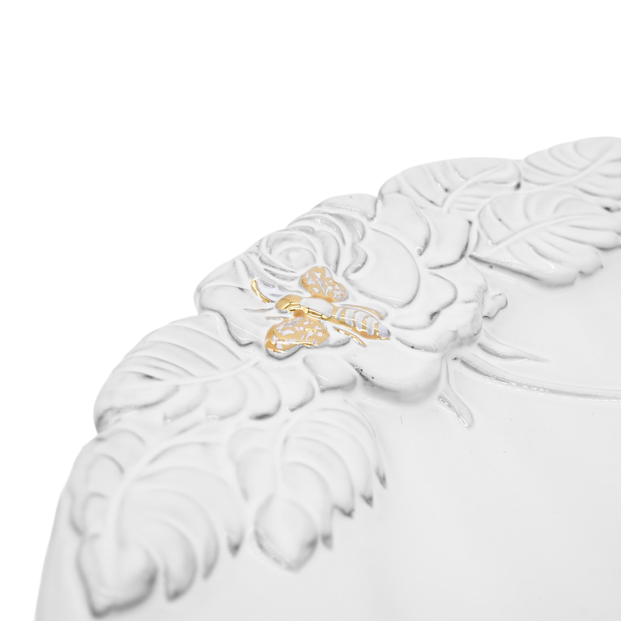 Rose plate-CARRON-Paris