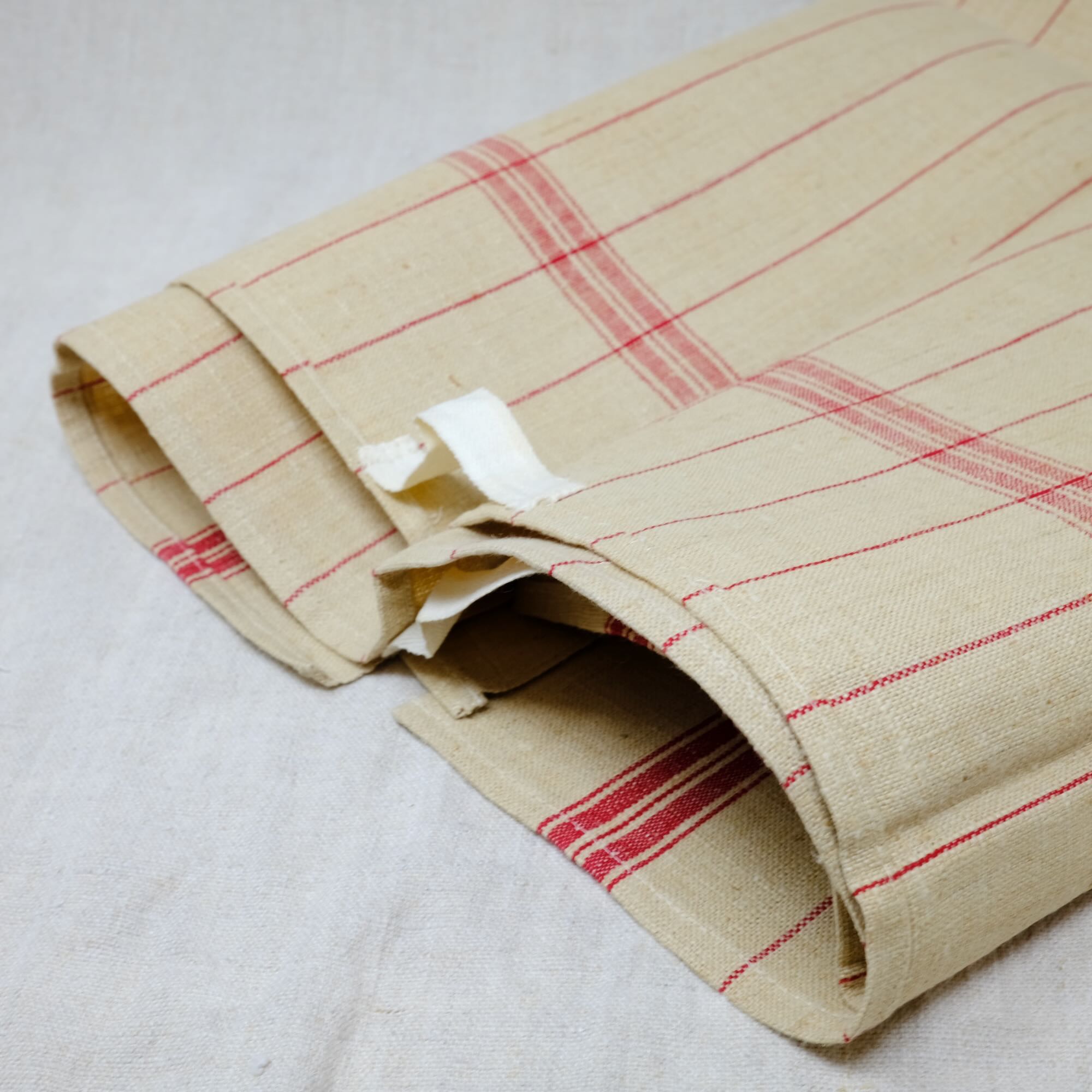 Vintage brown kitchen towel-CARRON-Paris