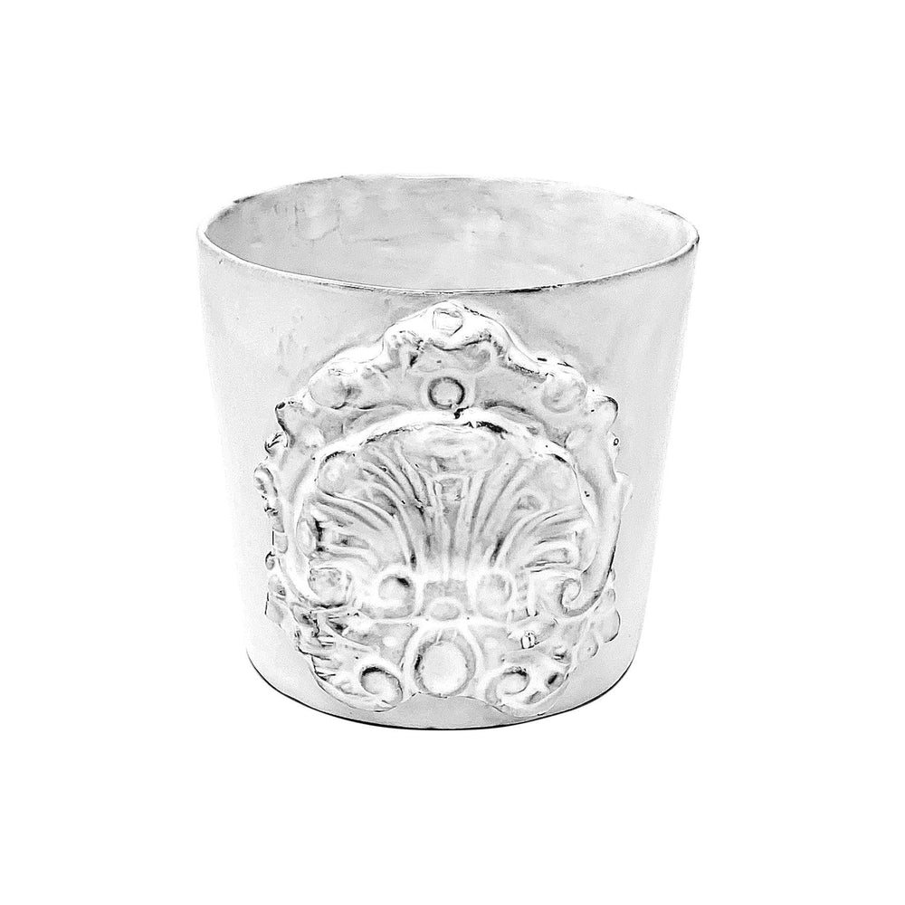 Charles white ceramic small pot | Handmade French ceramic pot | CARRON ...