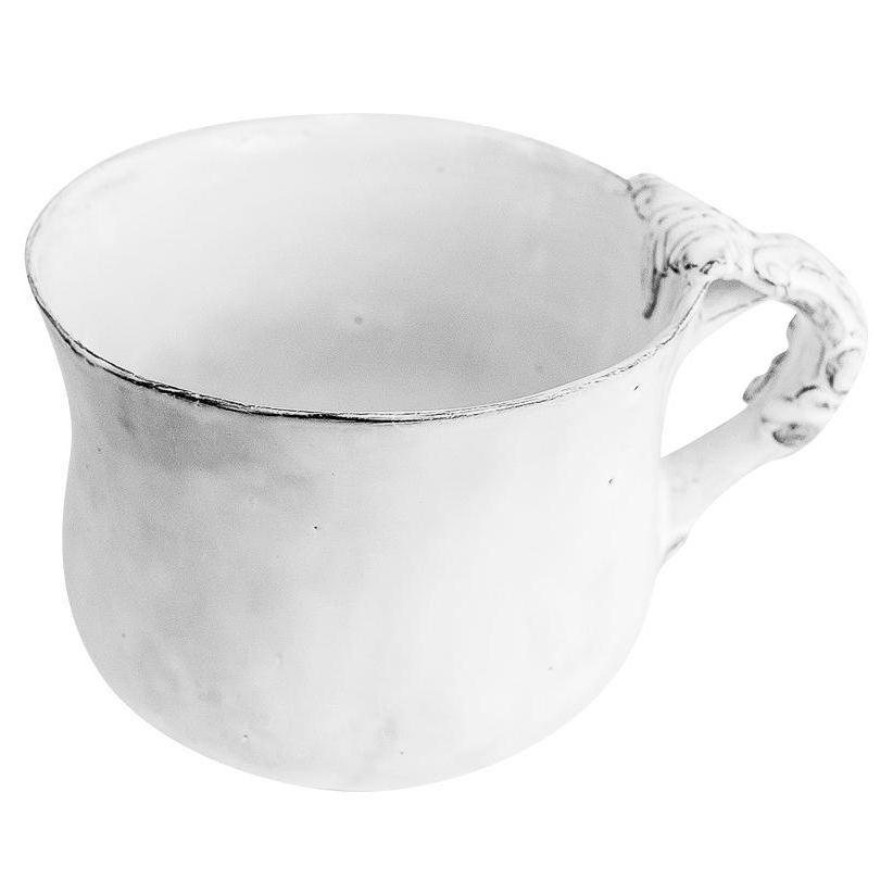 Fleur de Lys flared cup-8x8x6,5cm-Handmade in France by CARRON