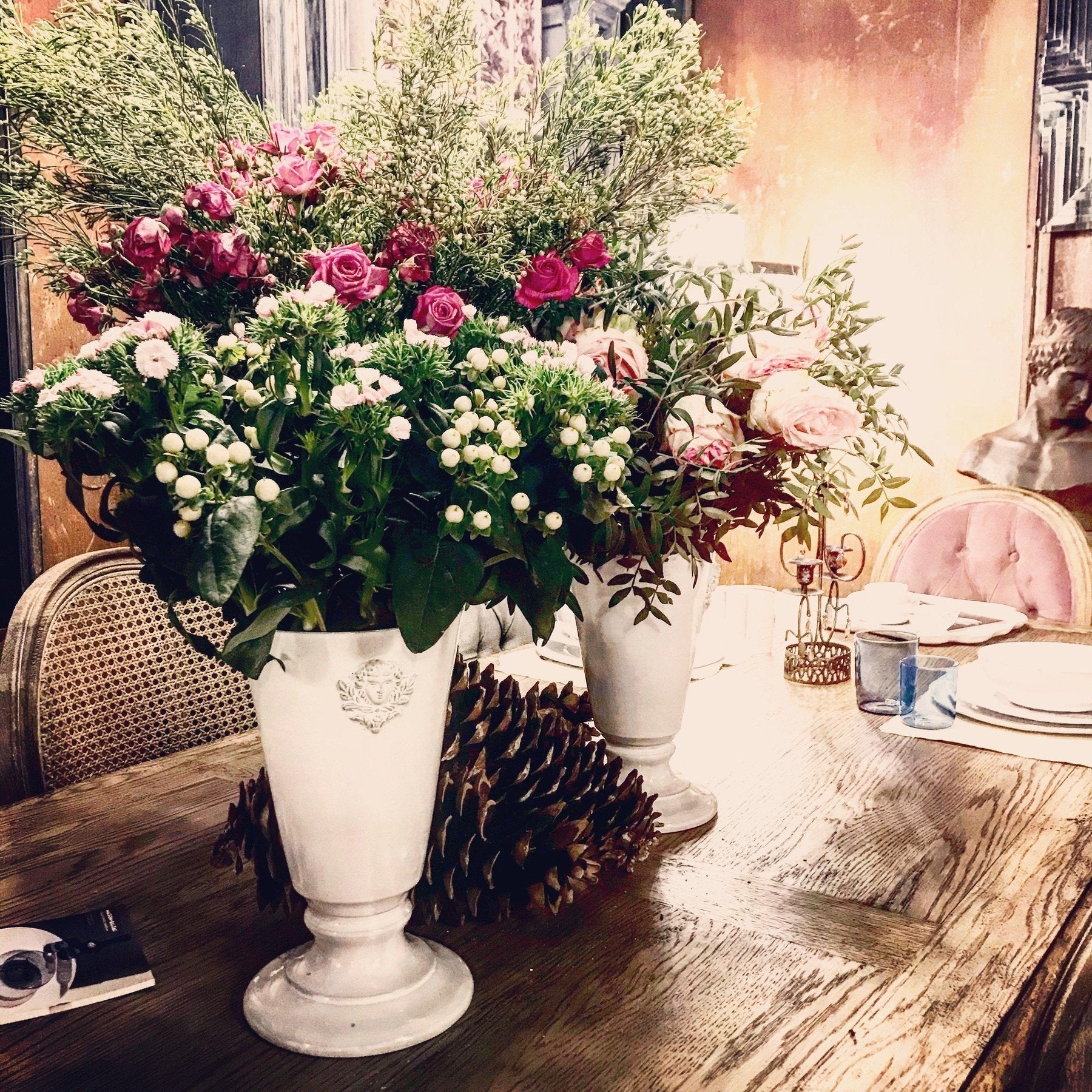 Mon Jules footed vase-Handmade in France by CARRON