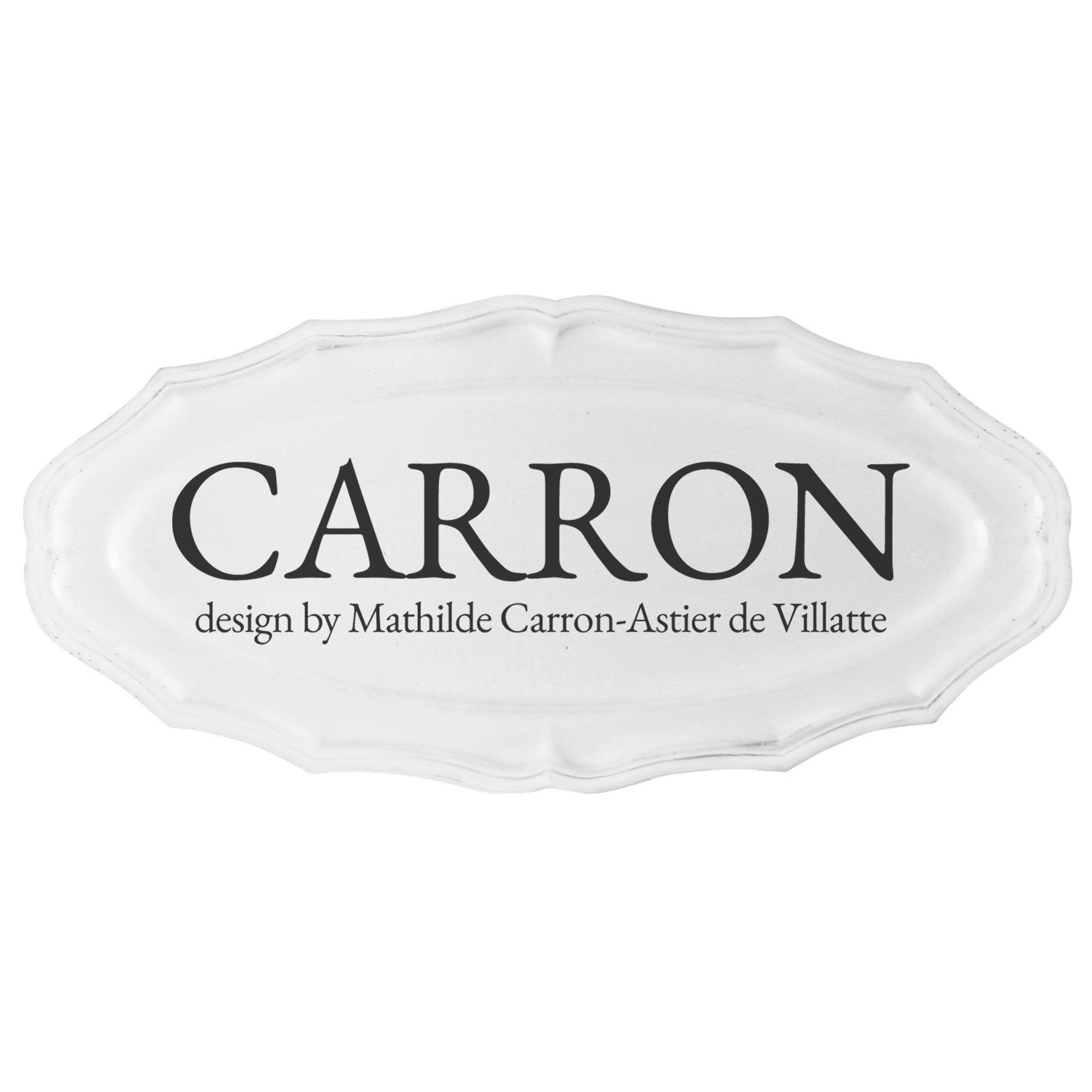 Platter CARRON by Mathilde (Display)-58x28x2cm-CARRON-Paris