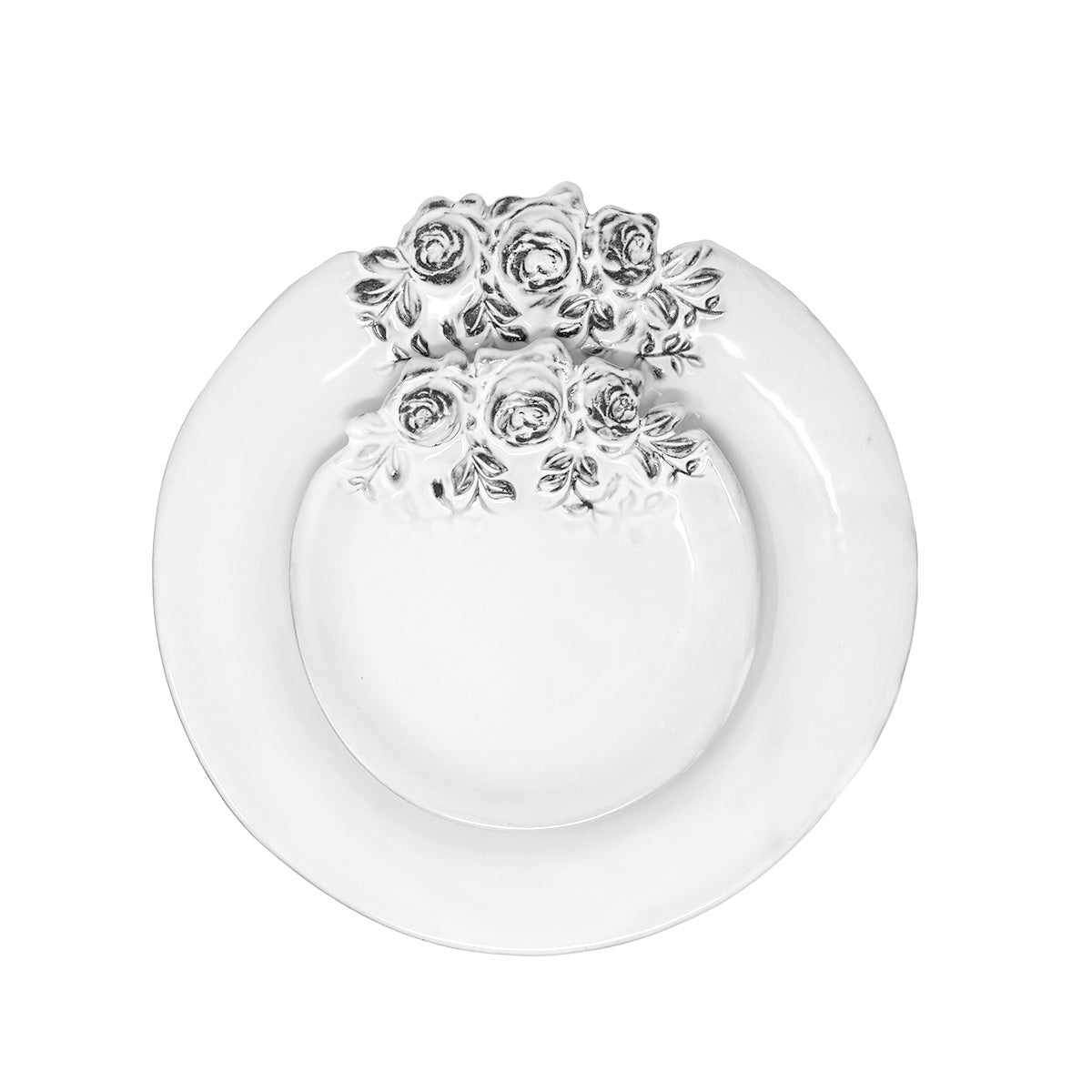 Rose plate-CARRON-Paris